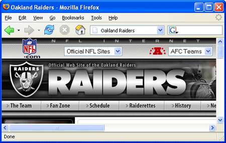 Firefox search screenshot